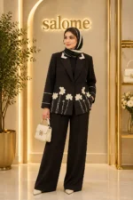 کت شلوار مزونی 5008 - Image 6